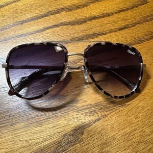 Quay All In Mini Tortoise Frame Brown Fade Lenses